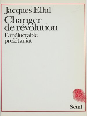 cover image of Changer de révolution